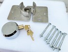 Puck Lock Solid Steel Hidden Shackle Lock   Hasp Solid For Anti-theft Safeguard