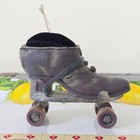 Victorian Antique Figural Roller Skate Pin Cushion