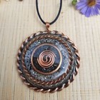 Most Powerful Orgone Pendant - With 2 Tensor Ring -range 5 000km -emf Protection