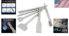 Versatile 6pc Alloy Steel Chisel Set For Sds Plus Hammer Drill - Home Projects