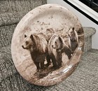 Yellowstone Foundation  Serving Platter Bears Vintage  03 Large 18  14