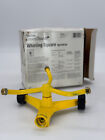 Vintage  Whirling Sprinkler Lawn Water  Metal 3 Arm Yellow W wheels New
