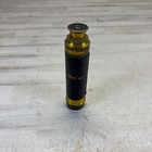 Antique Brass 3-draw Telescope Spyglass Leather Wrapped Body Maritime