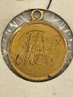 Rare--- 5 Gold Love Token Lake St c Aug 1891 Pendant
