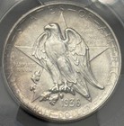 1936-d Texas Commemorative Half Dollar     Pcgs Ms64 Cac     Low Mintage