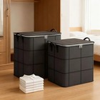 1pc Xl Capacity Foldable Clothes Storage Bag  Home Goods blanket Dust Cover Bag 