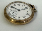 Antique 1917 Elgin Grade 293 Model 7 16s 7 Jewels Gold Filled Case Pocket Watch