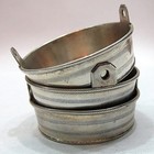 Rare Early 1818 Antique 3 Russian 84 Silver Bowls Charkas Moscow
