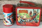 Vintage 1980 Dukes Of Hazzard Metal Lunch Box W Aladdin Thermos