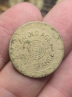 1930s Oklahoma 1 Mill Sales Tax Token Old Age Assistance Fiber cardboard Coin