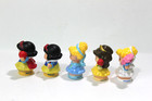 Fisher Price Disney Princess Little People Figure Set Castle Playset Lot Of 5