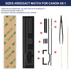 Precut Light Seal Foam Sponge Kit Repair For Canon Ae-1 ae-1 Program Film Camera
