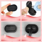 26pcs Assorted 5 Sizes Oval Rubber Hole Plugs  Double Sided Firewall Grommets