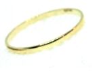 10kt Yellow Gold High Polish Baby Band Ring Size 3 1 4 - Gift Box- Free Shipping