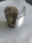 Antique Brass Premier Miners Carbide Lamp British Made Mining Light England