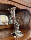 Antique Reed   Barton Art Nouveau  Cherub Bud Vase Silver Plate Circa 1905-1925