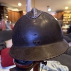 Wwii French Adrian Helmet M26 No Emblem No Liner