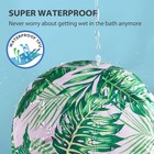 Luxury Shower Cap For Women Reusable Waterproof  Double Layered Shower Hair C   