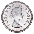 South Africa 1954 Florin   Two Shillings - Silver