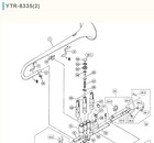 Yamaha Trumpet Ytr-8335  custom   Xeno  Valve Repair Kit