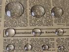 40 Assorted Transparent Round Flatback Glass Cabochon Dome 6mm-35mm