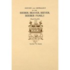 History And Genealogy Of The Bieber  Beaver  Biever  Beeber Family