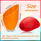 5 Colored Plastic Floor Lampshade 1 65 Inch Floor Lamp Shade Replacement Interch