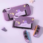 Purple Dockable Handheld Console Case     Split Hard Pc Protective Shell