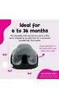 Bumbo Toddler Multi Seat 3-in-1 Booster High Chair And Tray  Black cool Grey 