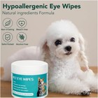 Pet Eye Wipes For Dogs   Cats  Hypoallergenic Tear Stain Remover   Eye Cleaner 