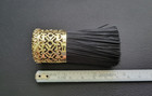Vintage Gold Tone Filigree Makeup Brush