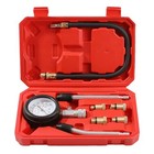 Compression Tester  8pcs Engine Cylinder Pressure Gauge For Petrol Gas Engine  