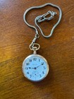 1917 Hamilton Open Face Pocket Watch 10k Gf 21 Jewels 992 Double Roller 16s