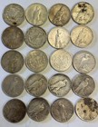 1921 Morgan   Mixed Peace Dollars  20 Coin Full Roll - Cull With Issues 