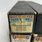 Lot Of 4 Player Piano Rolls Vocal Style 13406 Us 43613 42829