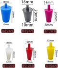 Silicone Plugs Rubber Stoppers 60 Pack Water Table Plant Pot Drain Hole Plugs Po