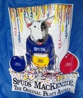 Vintage Spuds Mackenzie 1987 Bud Light Jacket Mens Large Anheuser Busch Nm