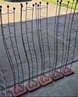 Vtg Atlantic Wave 110 Cd Tower Rack 51    Wood Base Wire Media Storage Holds 110