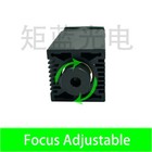 Green 520nm 1w 1000mw Laser Diode Head Module Dot Spot Focus Adjustable With Ttl