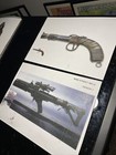 Star Wars Movie Props Concept Art The Force Awakens Production Art Used Print R1