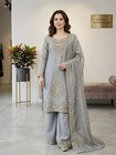 Designer Bollywood Ethnic Salwar Kameez Indian Wedding Wear Palazzo Suit Dress