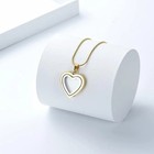 Glass Heart Cremation Jewellery Urn Necklace Pendant Ashes Locket Keepsake