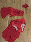 Glamour Red Costume Cl