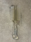 Vintage Fuller Brush Crescent Bristlecomb  530 Clear Lucite Nylon Bristles