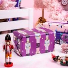  Christmas 3 Rolls  17  X 120  roll Christmas Nutcracker - Pink   Purple