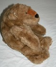 Russ Berrie Forest Teddy Bear 15  Brown Plush  Stuffed Animal 321 Soft Toy Vtg
