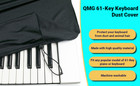 Stretchy Keyboard Dust Cover For 61 Keys Keyboards And Digital Pianos
