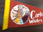 Vintage 1950s Carlsbad Caverns Whites City New Mexico Pennant 11 5  Route 66