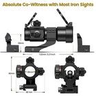 Tactical Reflex Stinger 4 Moa Red Dot Sight Scope W  Pepr Rail Mount