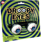 Kids Drooping Spring Eyes Droopy Pop Out Goofy Joke Glasses Funny Slinky Eyeball